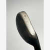 Spalding mashie niblick hickory golf iron, maker stamp detail