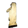 Vintage canvas single-stay hickory golf bag, full view