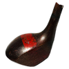 A.G. Spalding & Bros Dundee No. 2 Brassie Head, vintage hickory golf club builder head, profile and face