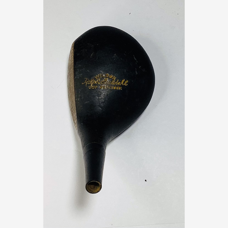 Wilson Ralph Guldahl Cup Defender No. 2 Wood Head, vintage hickory golf club builder head, crown stamp