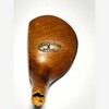 Wright & Ditson Special original hickory driver head, maker stamp detail
