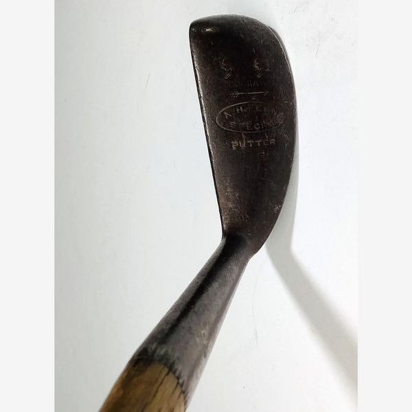 A.H. Fenn Special Putter, vintage hickory golf club, detail view 2