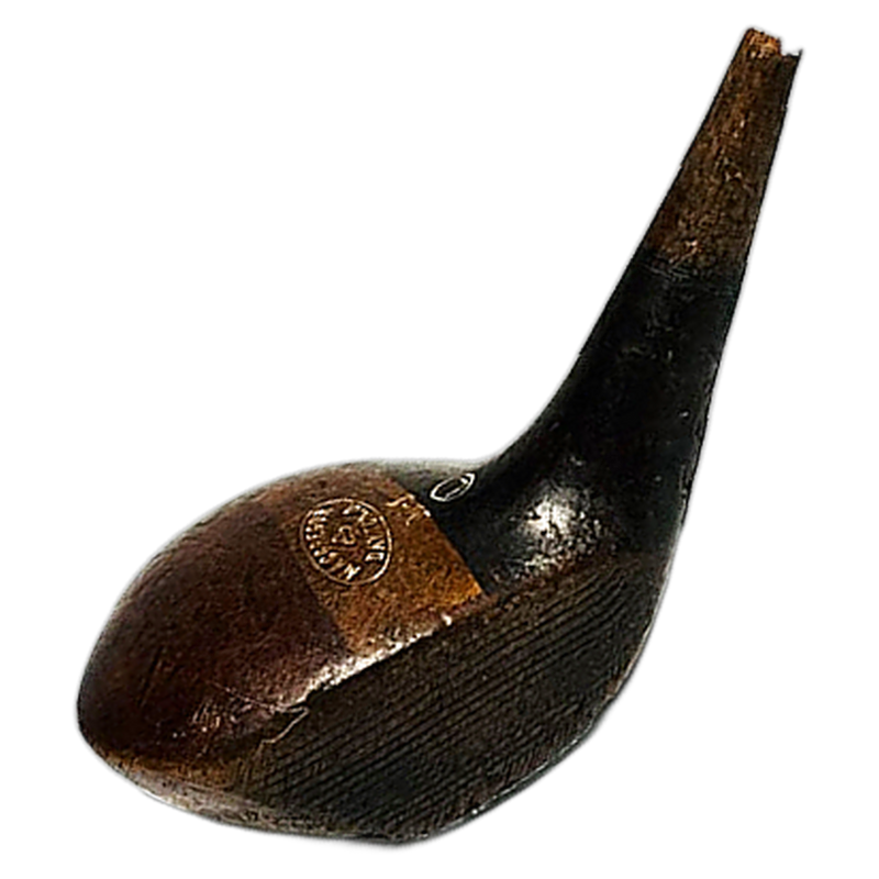 MacGregor M-1 Ladies Driver Head, vintage hickory golf club builder head, profile and face