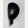 Vintage Black Lacquer Wood Head, vintage hickory golf club builder head, crown stamp