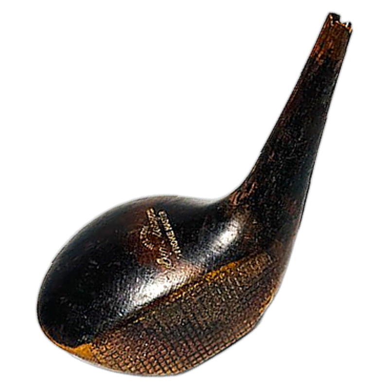 Wilson Gene Sarazen Stroke Master 4250 Brassie Head, vintage hickory golf club builder head, profile and face