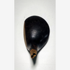 Denny Shute World's Trophy Medalist Spoon Head, vintage hickory golf club builder head, detail