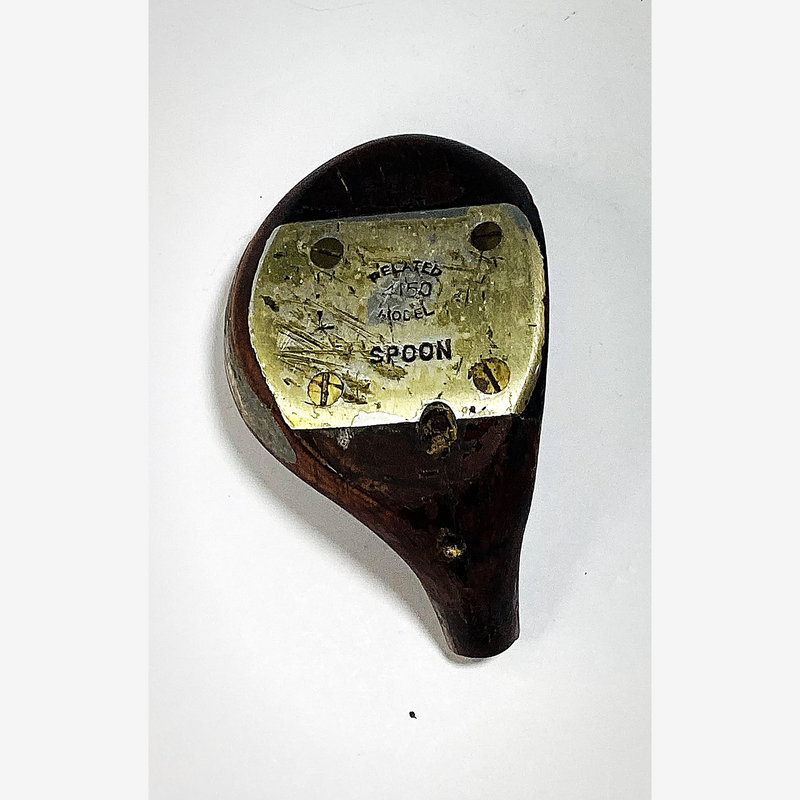 Related 4150 Model Ladies Fancy Face Spoon Head, vintage hickory golf club builder head, sole and soleplate