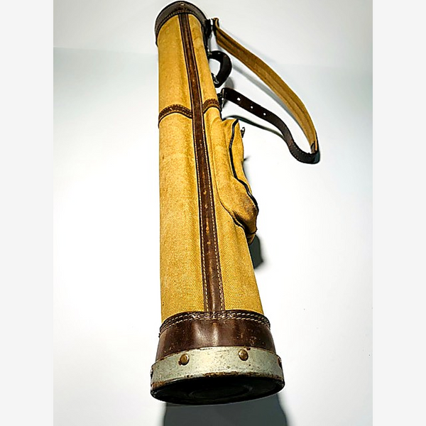 Vulcan Canvas Golf Bag | The Kline Specialty Co. Portland, Oregon | Vintage Hickory-Era - Alternate View