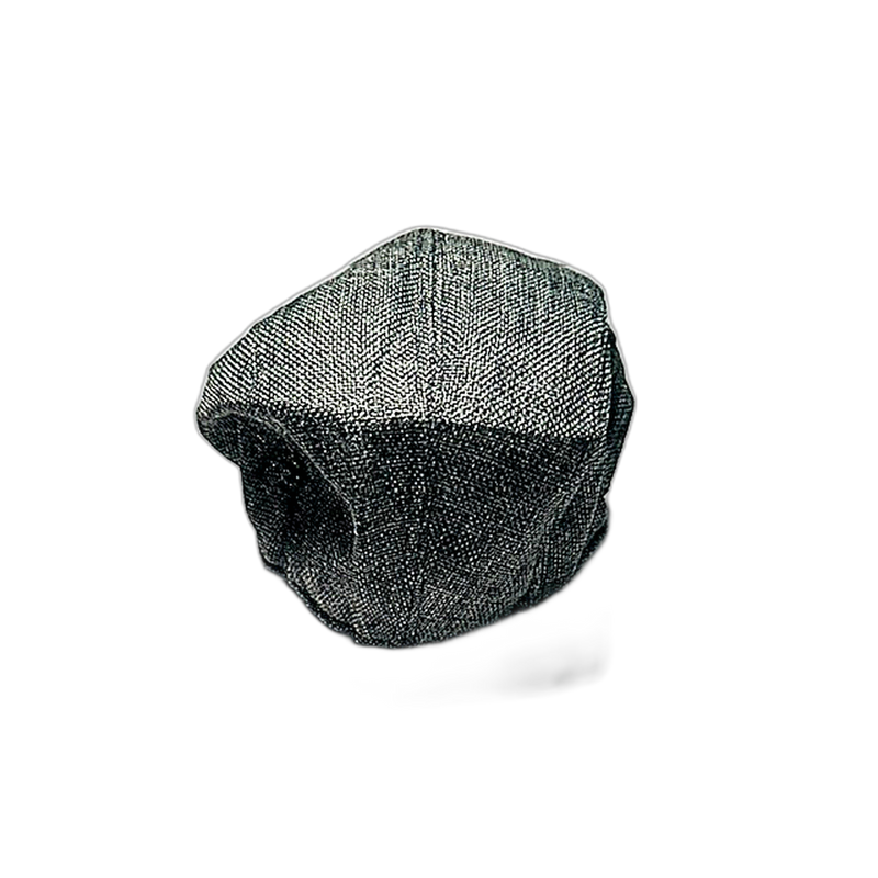 Heathered Gray Linen Flat Cap Pro Shop Hat