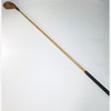W.J. Lock Wood, vintage hickory golf club, detail view 2