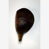 MacGregor Ladies Fancy Face Brassie Head, vintage hickory golf club builder head, crown stamp