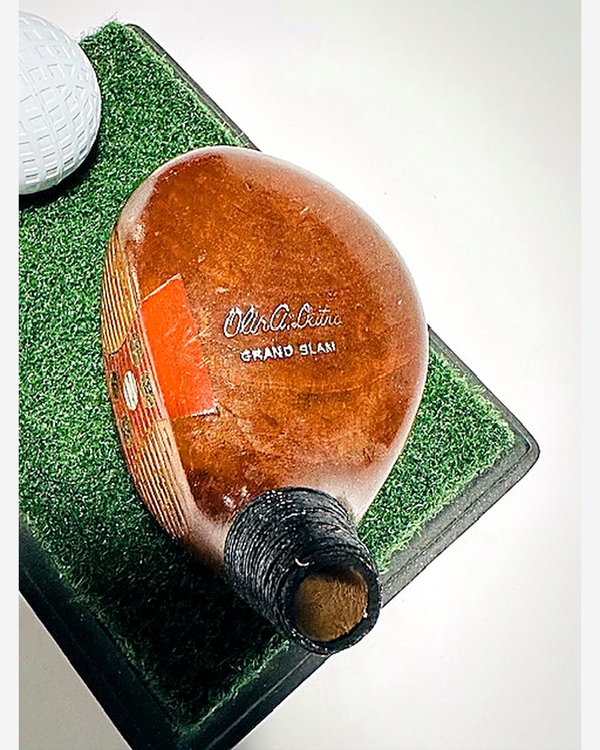 Hillerich & Bradsby Louisville Grand Slam Desk Pen Holder — Olin Dutra Signature - Alternate View