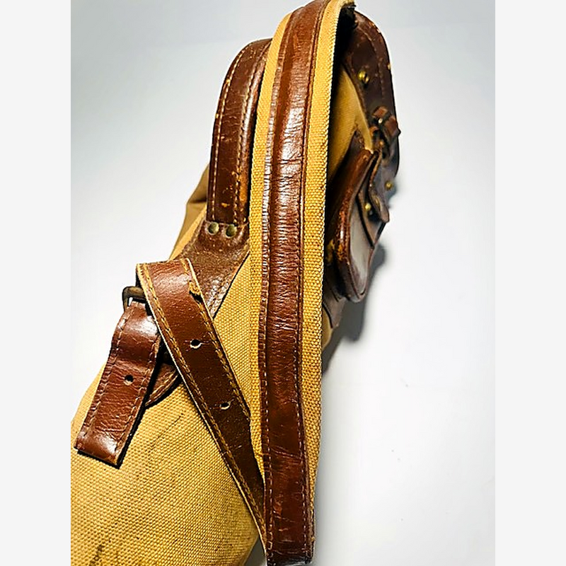 Champ oval canvas slouch hickory golf bag, opposite side