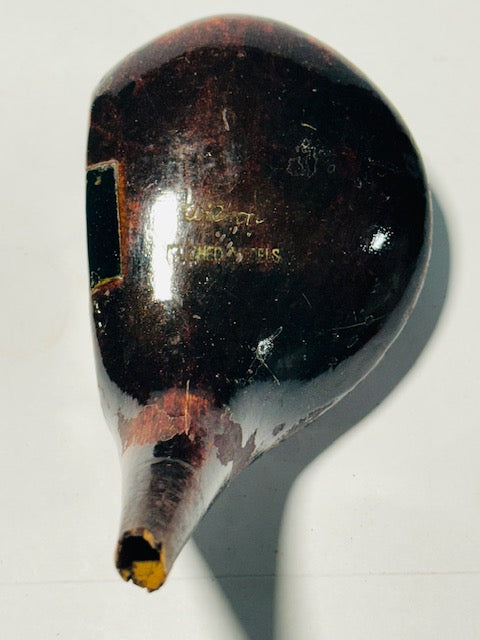 Wilson Matched Model fancy face driver head, vintage hickory golf club builder head - Alternate View