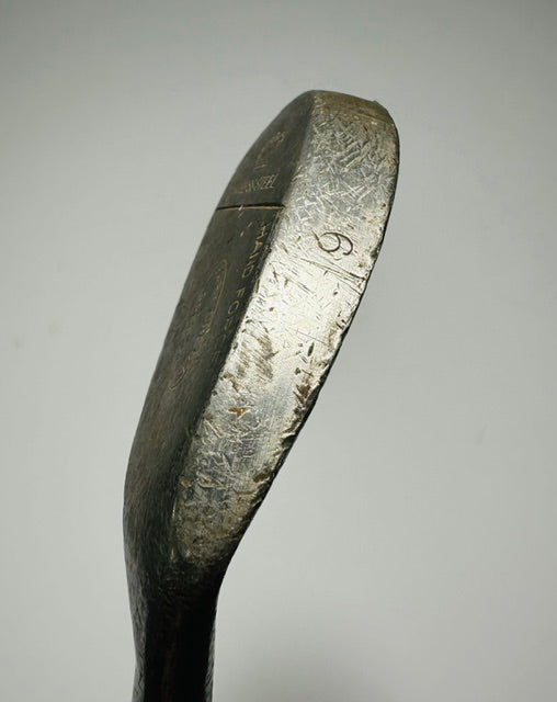 Number 6 stamped on the sole and hosel of the Fairy Crest spade mashie