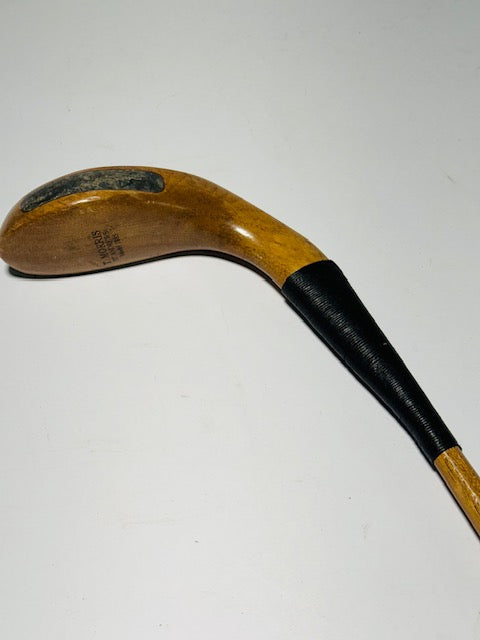 Tom Morris replica putter, St Andrews 1885 model, hickory golf putter