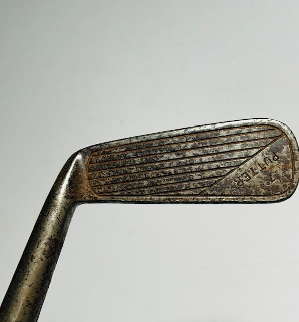 Banner by Kroydon Putter vintage hickory golf