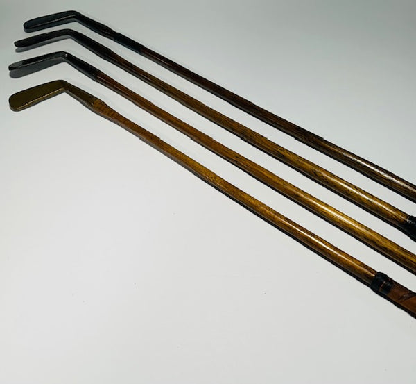 Pre-1904 Gutty Era 4-Club Set – Smooth Face Irons - Alternate View