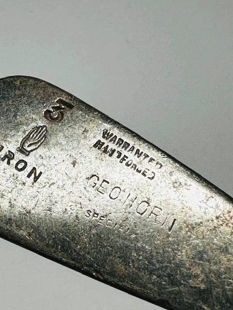 George Nicoll Geo Horn 3 Iron Head