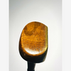 Wright & Ditson wood mallet putter sole view, hickory golf