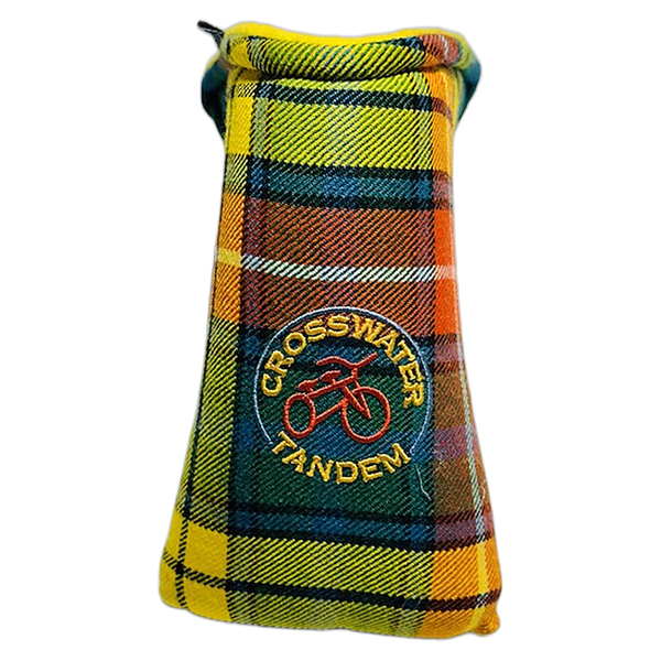 Seamus Golf Plaid Blade Putter Cover — hickory golf, view 1