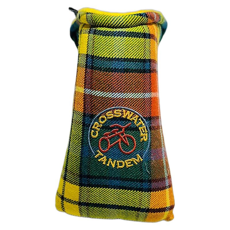 Seamus Golf Plaid Blade Putter Cover — hickory golf, view 1
