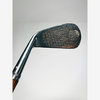 Dash-diamond punched face of the Panther by Kroydon mashie, hickory golf iron