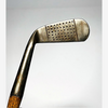 Folsom's Special Offset Putter – vintage hickory golf putter, square-dot face