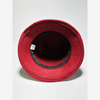 Red Felt Cloche — Bow Trim Pro Shop Hat — hickory golf, view 3