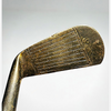 Far and Sure Special 1 Mid-Iron Head hickory golf iron head, face detail