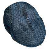 Navy Mesh Newsboy Cap — Summer Pro Shop Hat