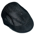Black Mesh Newsboy Cap — Summer Pro Shop Hat