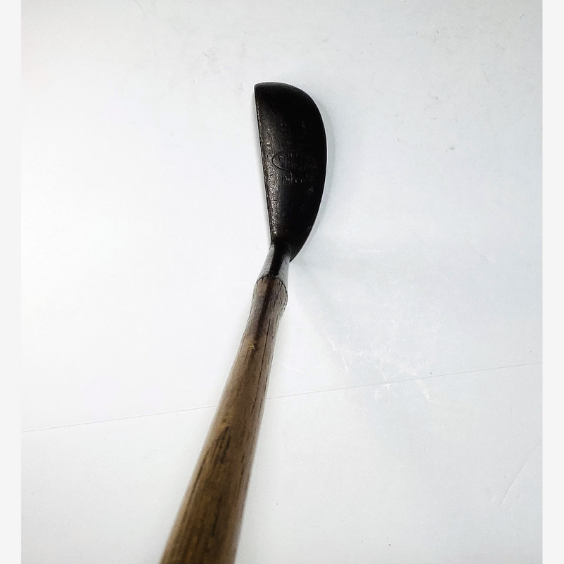 A.H. Fenn Special Putter, vintage hickory golf club, detail view 3