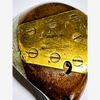 MacGregor Peerless hickory golf driver head bored hosel detail