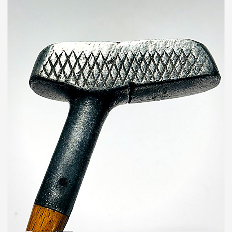 Schenectady hickory golf putter, sole view