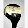 Lo Skore brass driver sole plate, hickory golf