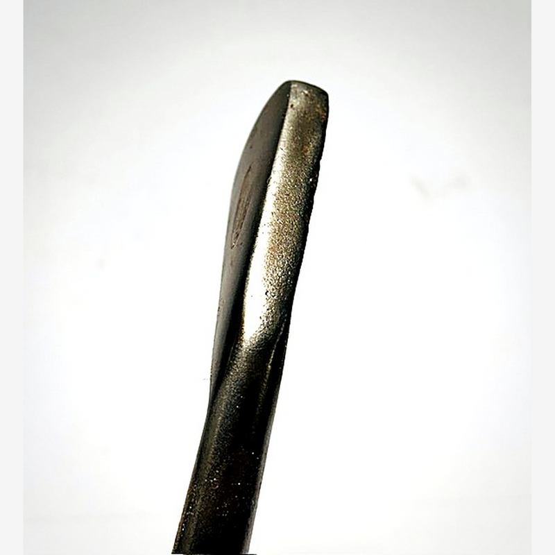 Harry Vardon Spalding iron toe profile, vintage hickory golf club