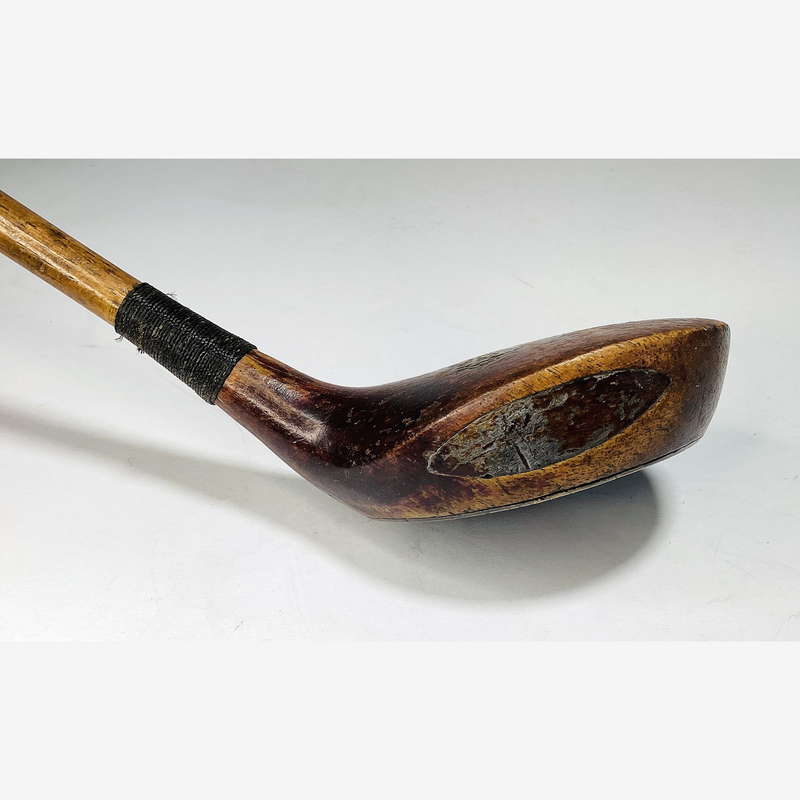Harry C. Lee & Co. Wood, vintage hickory golf club, detail view 2
