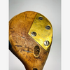 Blank persimmon hickory wood head, hosel bored for retro-fit