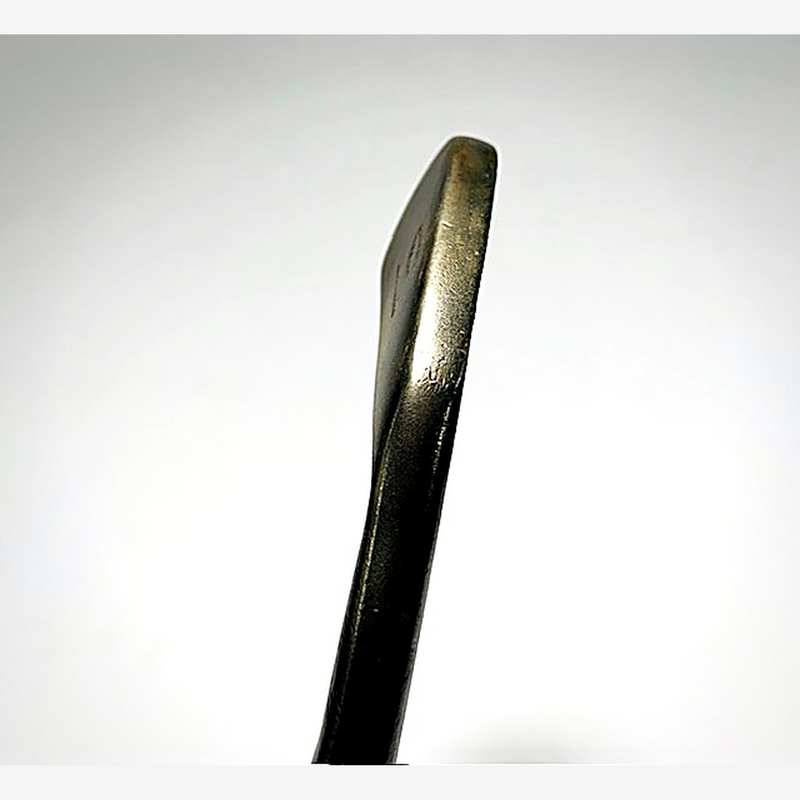 Willie Fernie iron toe profile, vintage hickory golf club
