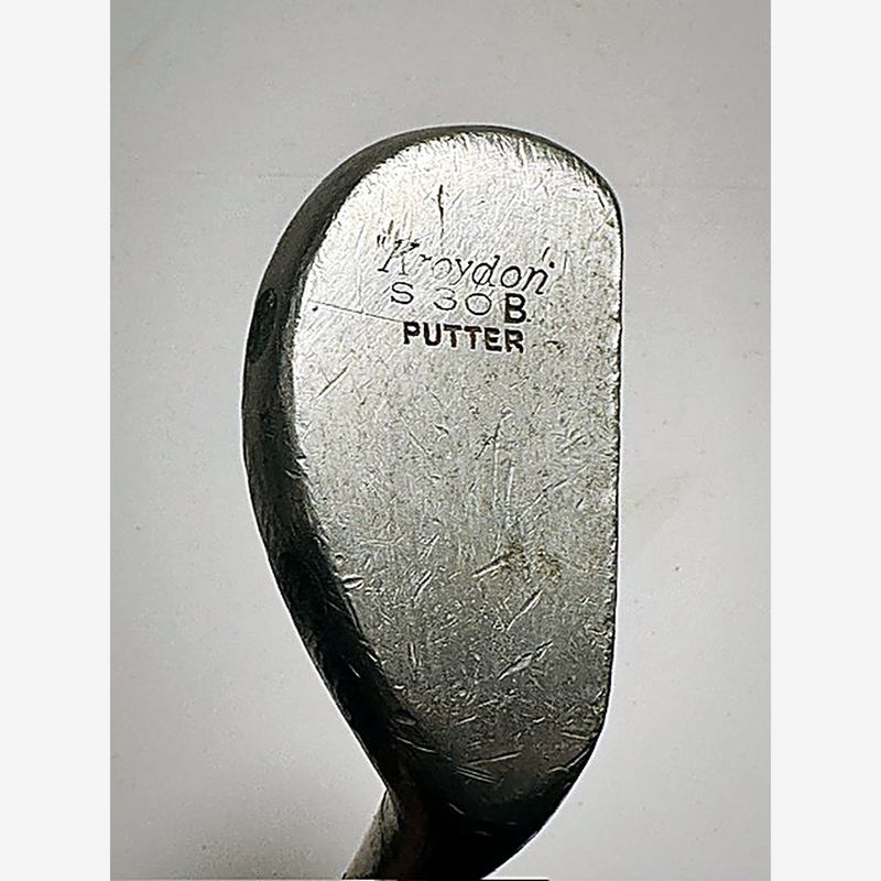 Kroydon S-30-B mallet putter sole and model stamp