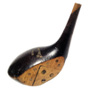 Wilson Pinehurst Driver Head, vintage hickory golf club builder head, profile and face