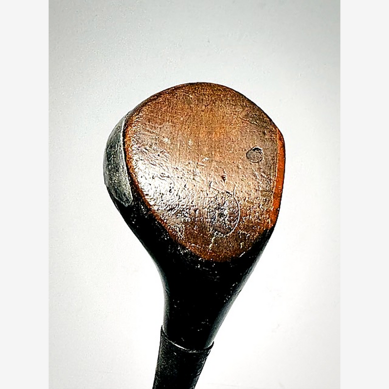 Burke Grand Prize 800 toe and sole wear, hickory golf