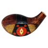 Related 4150 Model Ladies Fancy Face Spoon Head, vintage hickory golf club builder head, profile and face