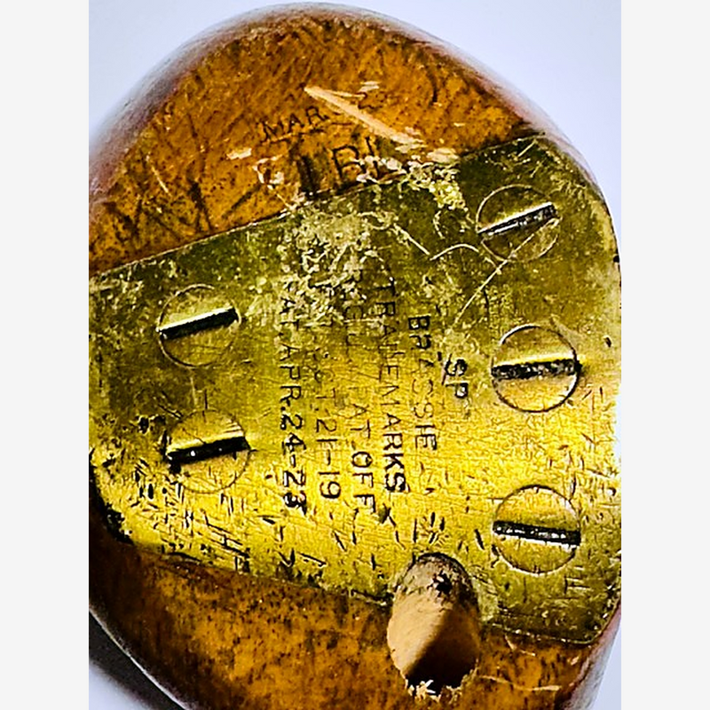 MacGregor SP hickory golf brassie head bored hosel ready for retrofit