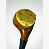 Louis Berrien vintage hickory golf driver, hosel and whipping