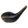 Burke Brio Brassie Head, vintage hickory golf club builder head, profile and face