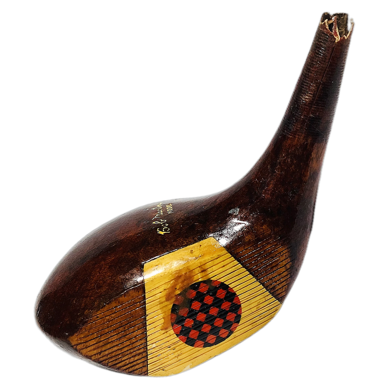 Bob MacDonald Model Ladies Fancy Face Spoon Head, vintage hickory golf club builder head, profile and face