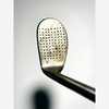 Spalding mashie niblick hickory golf iron, sole and back