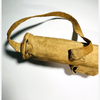 Vintage canvas slouch golf bag hickory golf detail